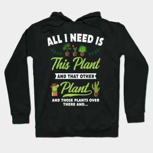 I'll Be In My Office Plants Gift Hoodie